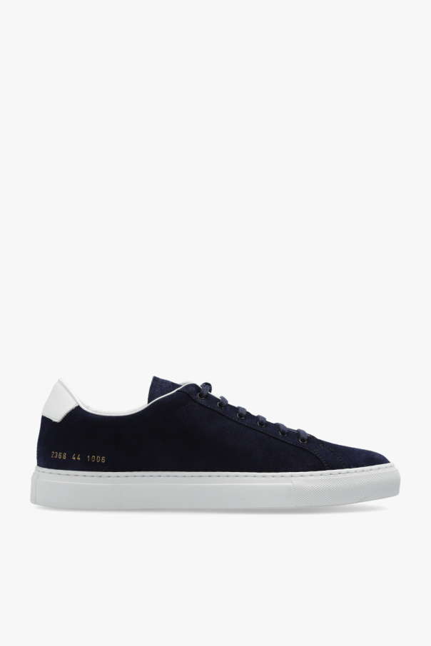 Navy blue 'Retro Low' sneakers Common Projects - Back Time in 80s 